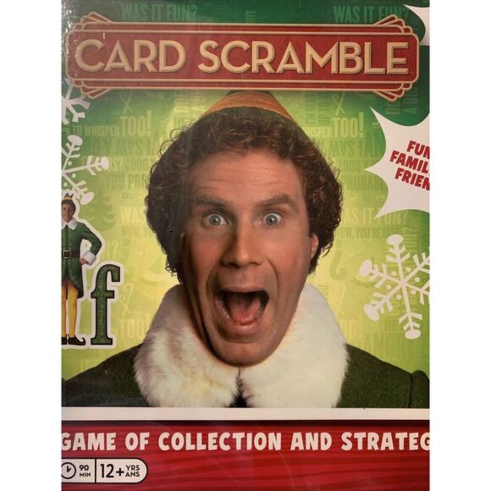 Elf Movie Card Scramble A Game Of Collection And Strategy Will Ferrell Christmas